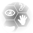 Designer's Eyes and hands icon