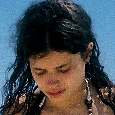 approximate detail of poster at actual size