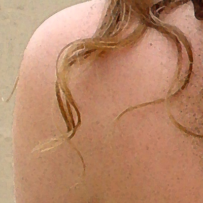 approximate detail of poster at actual size