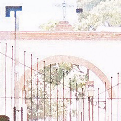 approximate detail of poster at actual size