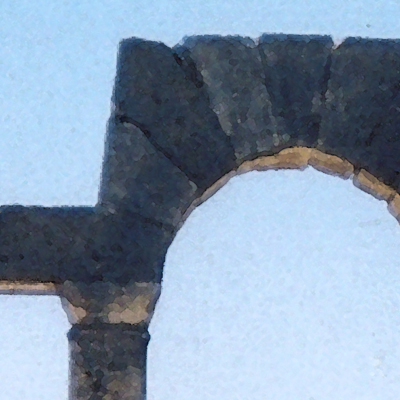 approximate detail of poster at actual size